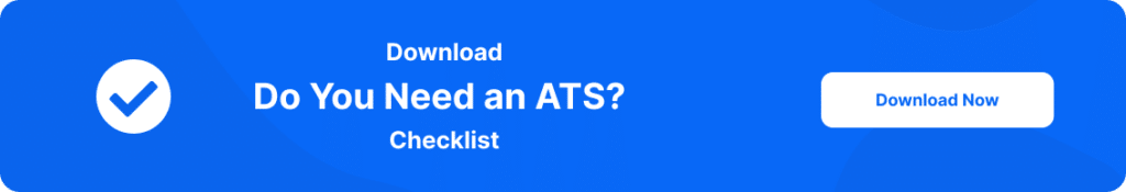 Do You Need An Ats Checklist