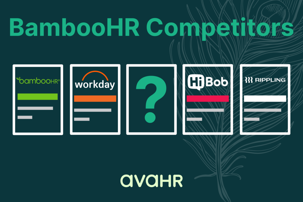 Image Showing Logos Of Bamboohr Competitors And Its Alternative Ava Hr