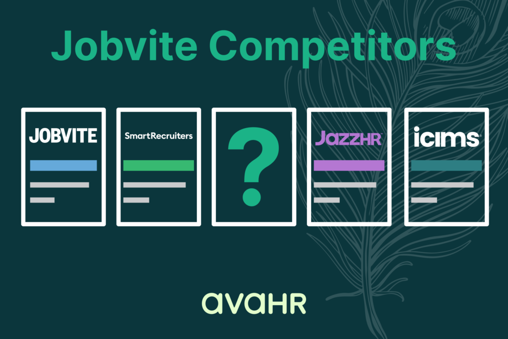 Image Showing Logos Of Jobvite Competitors And Its Alternative Ava Hr