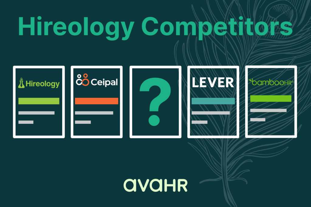 Image Showing Logos Of Hireology Competitors And Its Alternative Ava Hr