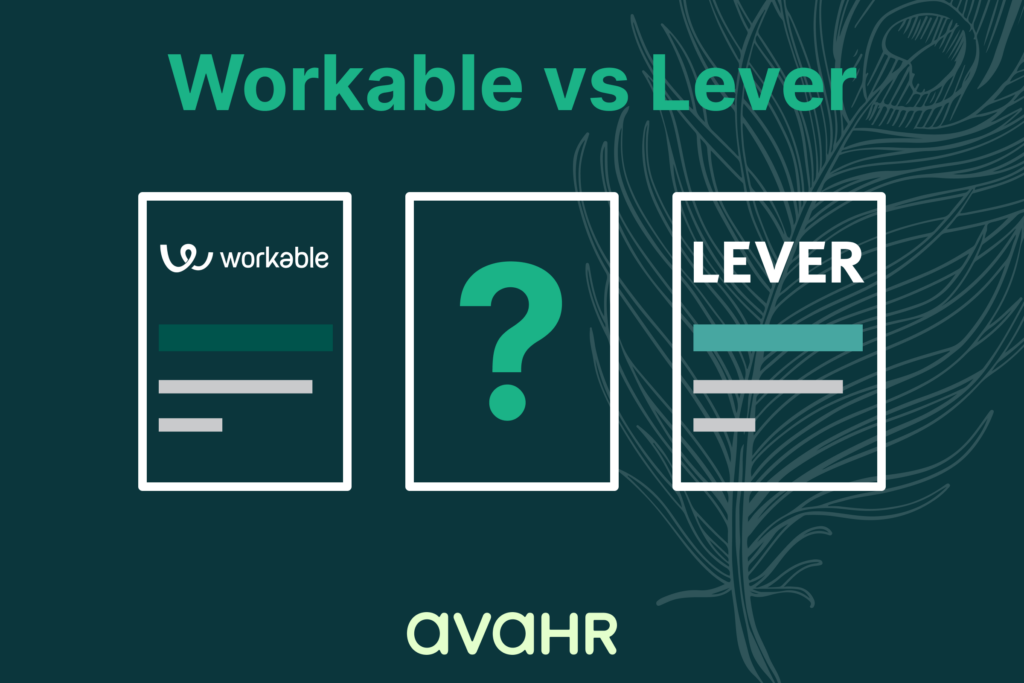 Image Showing Logos Of Workable Vs Lever And Their Alternative Ava Hr