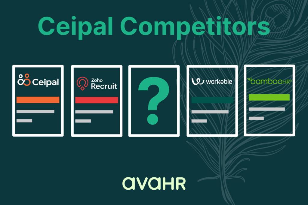 Image Showing Logos Of Ceipal Competitors And Its Alternative Ava Hr