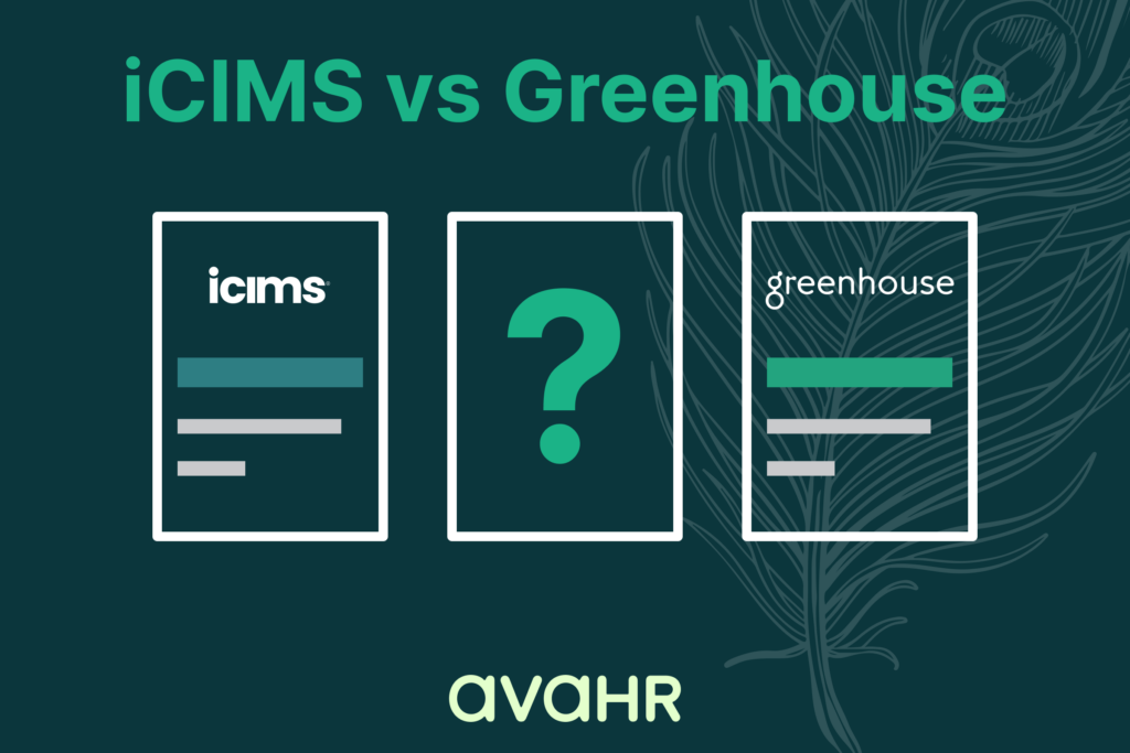 Image Showing Logos Of Icims Vs Greenhouse And Their Alternative Ava Hr
