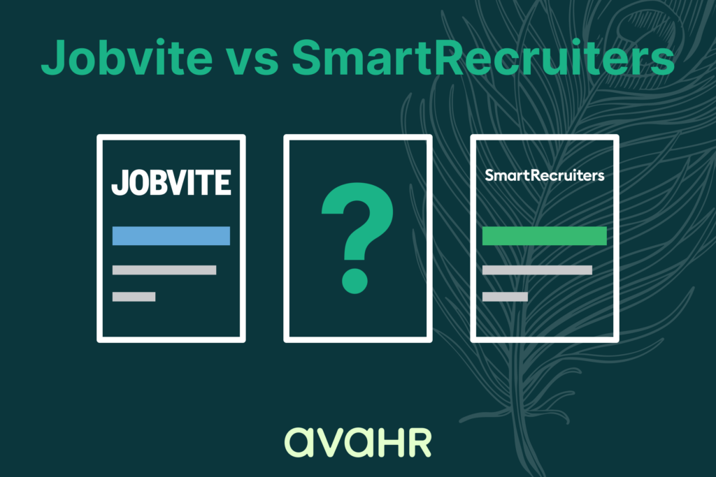 Image Showing Logos Of Jobvite Vs Smartrecruiters And Their Alternative Ava Hr