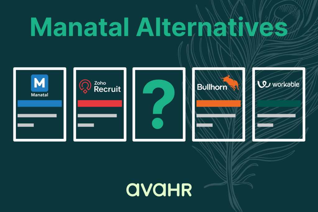 Image Showing Logos Of Manatal Alternatives And Its Alternative Ava Hr