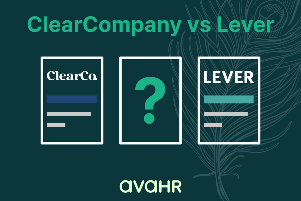 Image Showing Logos Of Clearcompany Vs Lever And Their Alternative Ava Hr