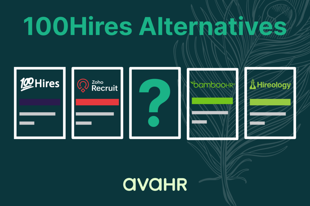 Image Showing Logos Of 100hires Alternatives And Its Alternative Ava Hr