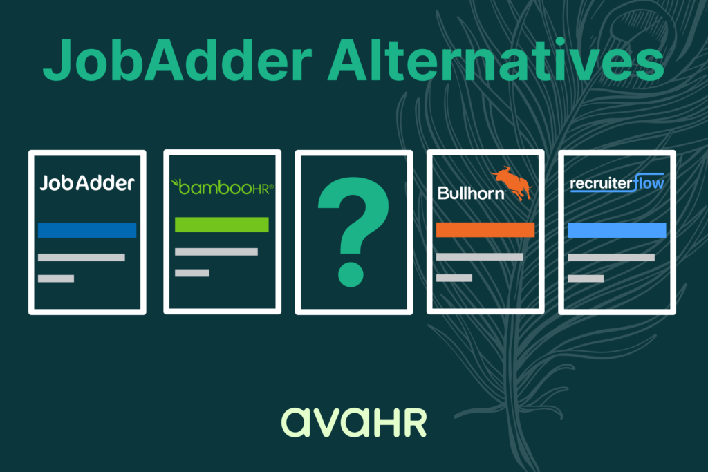 Image Showing Logos Of Jobadder Alternatives And Its Alternative AvaHr