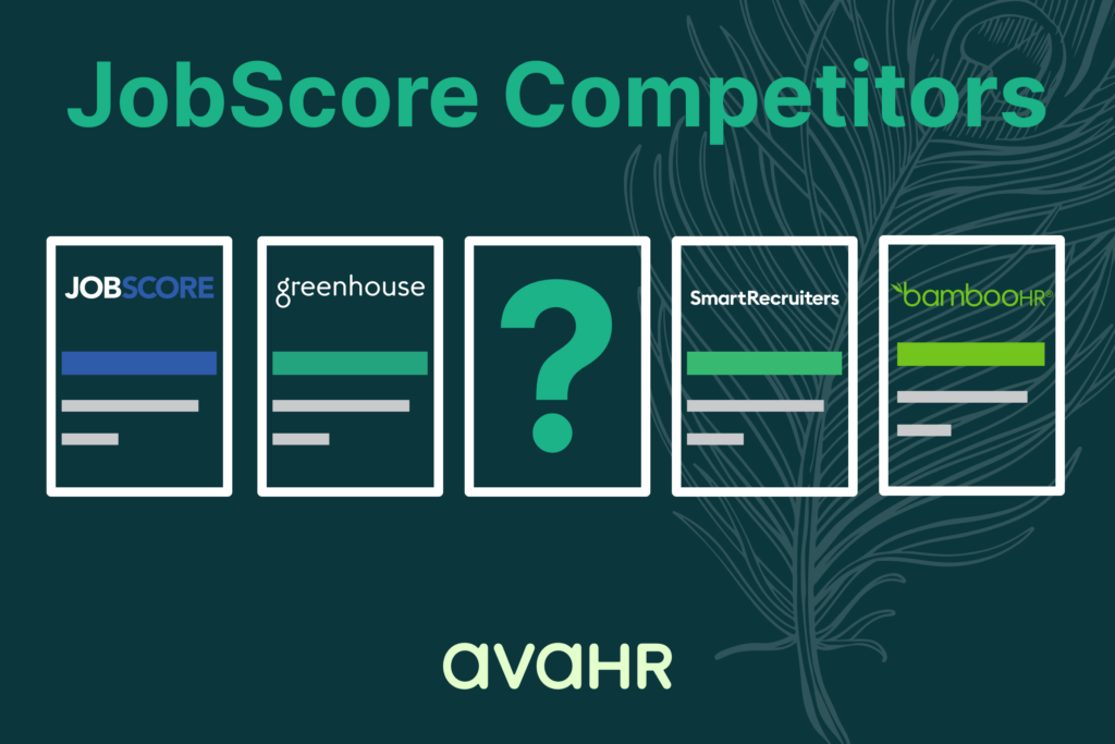 Image Showing Logos Of Jobscore Competitors And Its Alternative Ava Hr