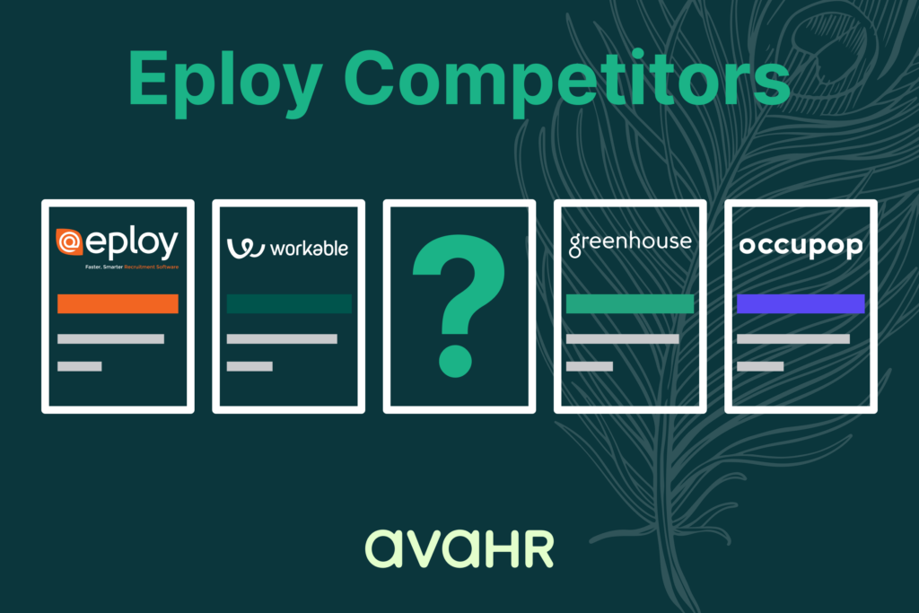 Image Showing Logos Of Eploy Competitors And Its Alternative Ava Hr