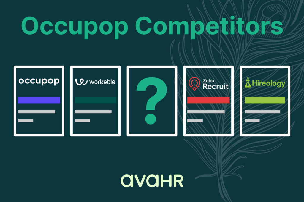 Image Showing Logos Of Occupop Competitors And Its Alternative Ava Hr