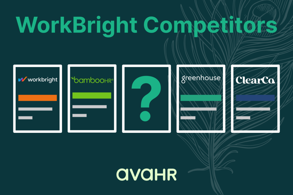 Image Showing Logos Of Workbright Competitors And Its Alternative Ava Hr