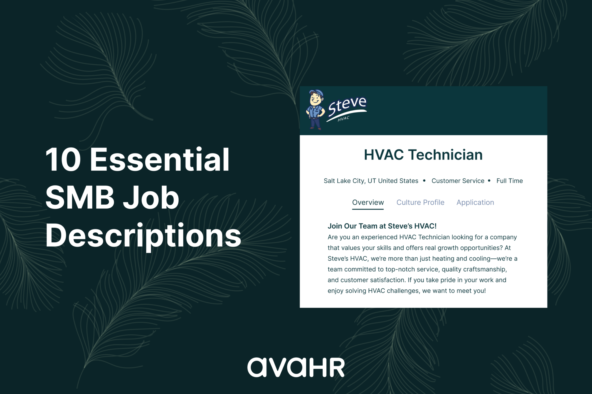 10 Essential Small Business Job Descriptions