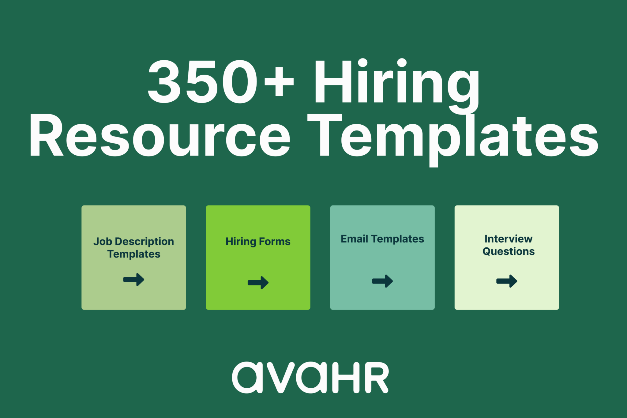 350 Hiring Resource Templates Featured