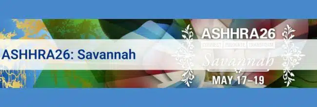 Ashhra26 Annual Conference And Expo