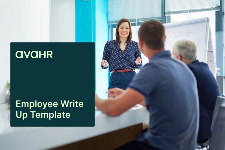 Free Employee Write Up Template