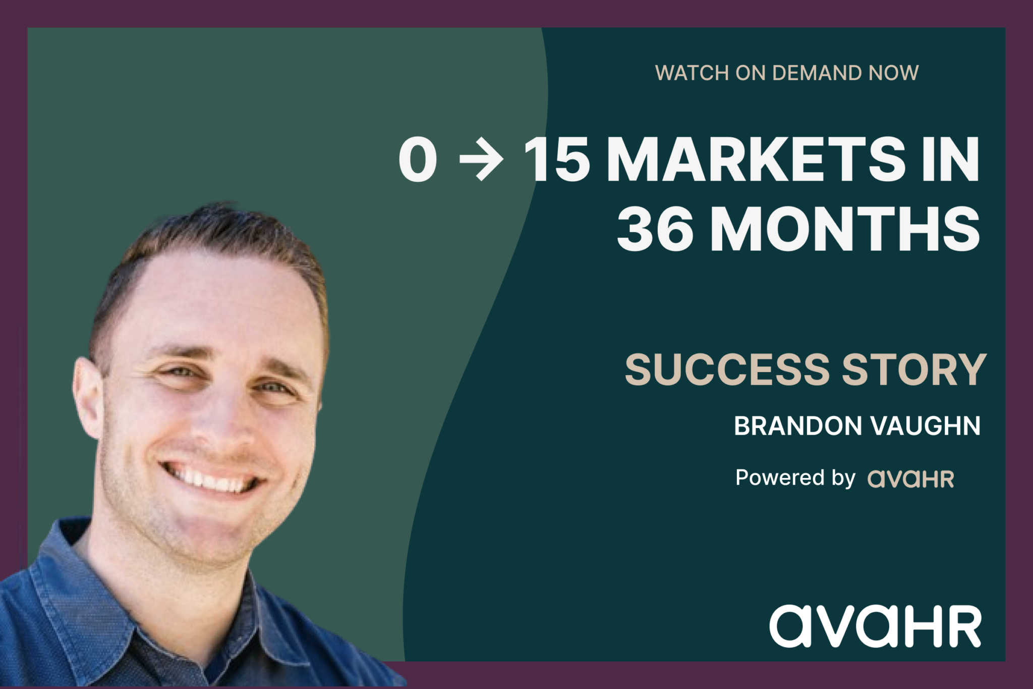 Fireside Chat For Home Service Pros With Brandon Vaughn Powered By Avahr