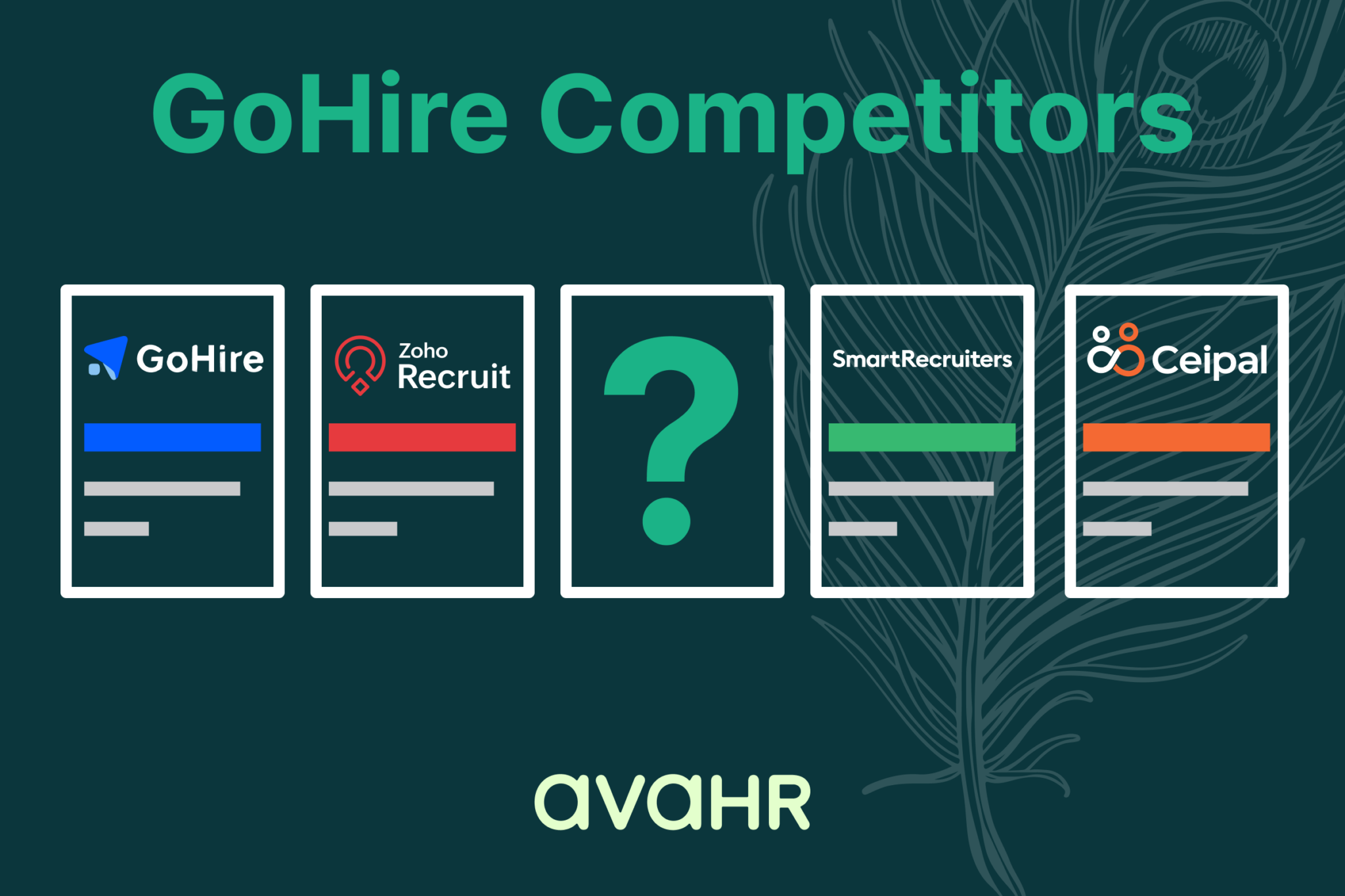 Image Showing Logos Of Gohire Competitors And Its Alternative Avahr