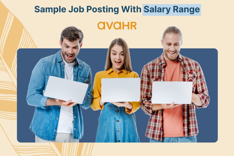 Sample Job Posting With Salary Range: Small Detail, Big Impact