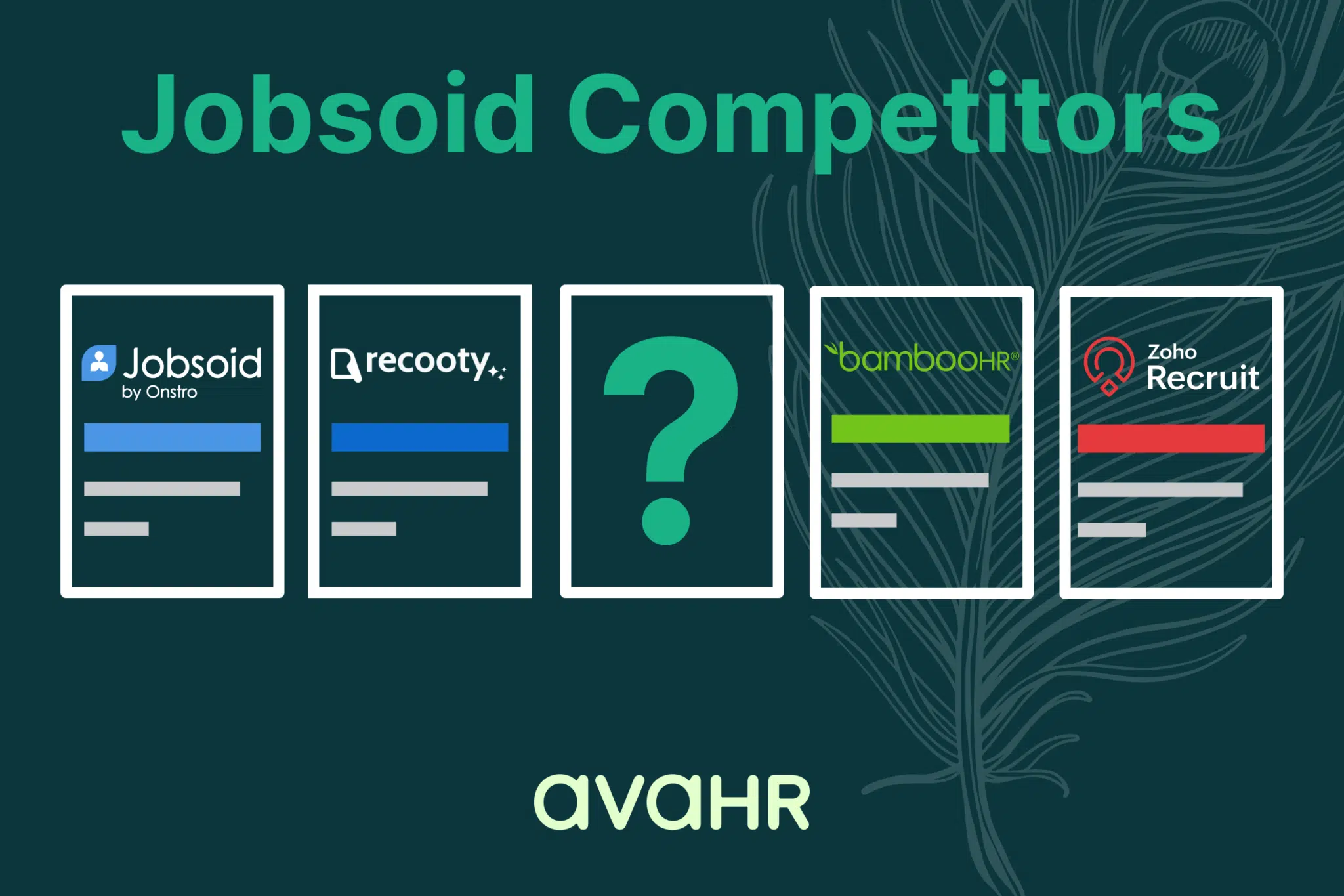 Image Showing Logos Of Jobsoid Competitors And Its Alternative Avahr