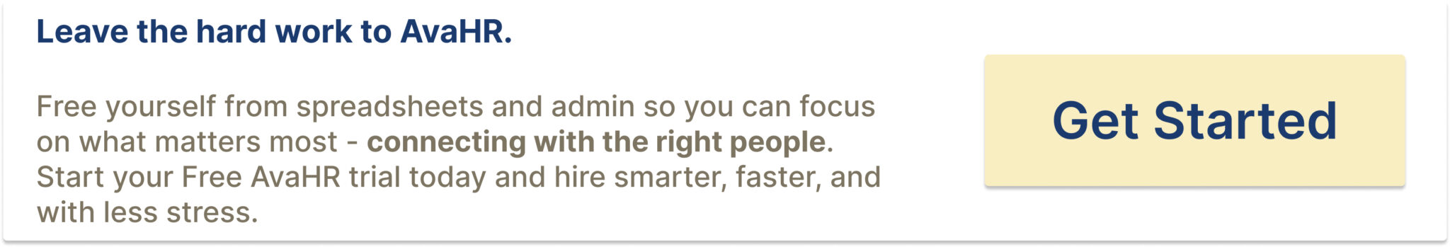 Get started with AvaHR to hire smarter and faster, helping small HR teams scale hiring without stress using the right ATS