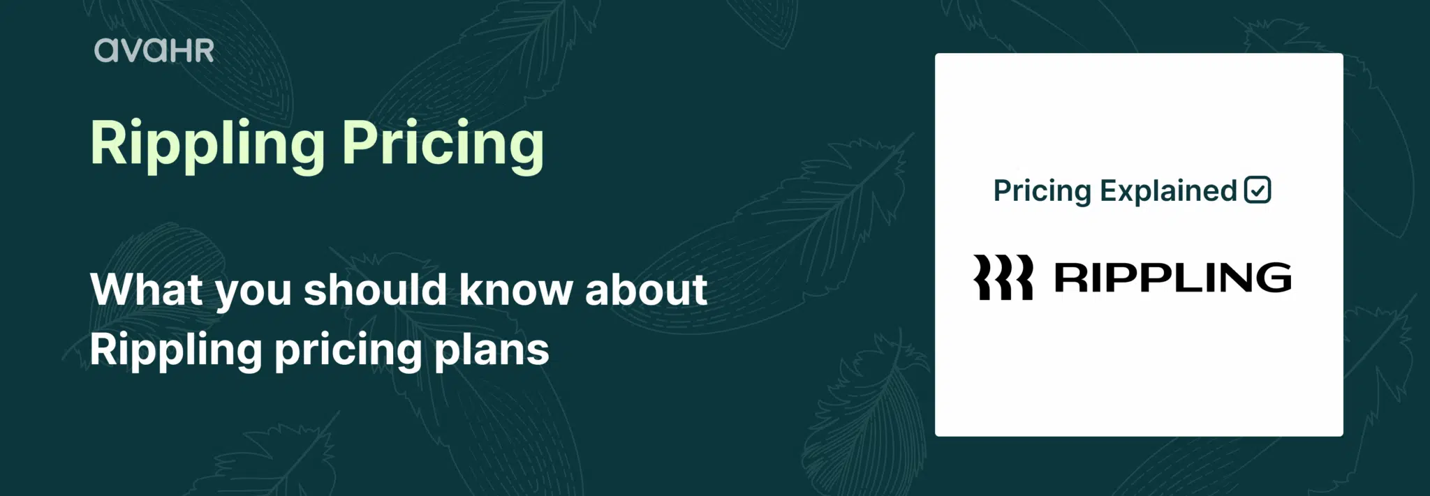 Overview of Rippling pricing plans — learn about Rippling’s modular costs and see how AvaHR’s simple pricing model offers a more predictable alternative