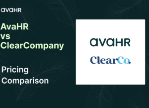 AvaHR vs ClearCompany pricing comparison showing AvaHR ATS and ClearCompany talent management suite cost overview for hiring software in 2026