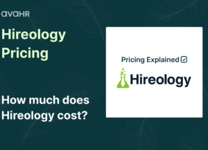 Hireology pricing overview showing cost details and question “How much does Hireology cost” for ATS comparison
