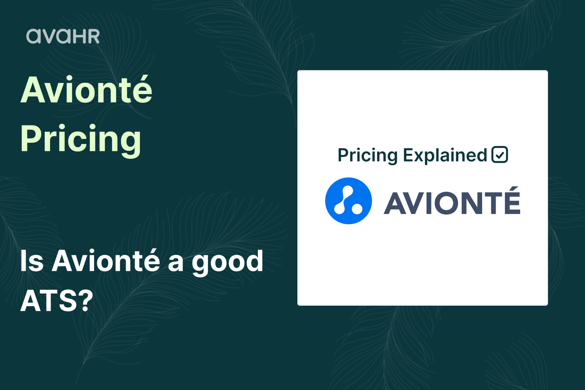 Aviont Pricing 2026 How Much Does Aviont Cost