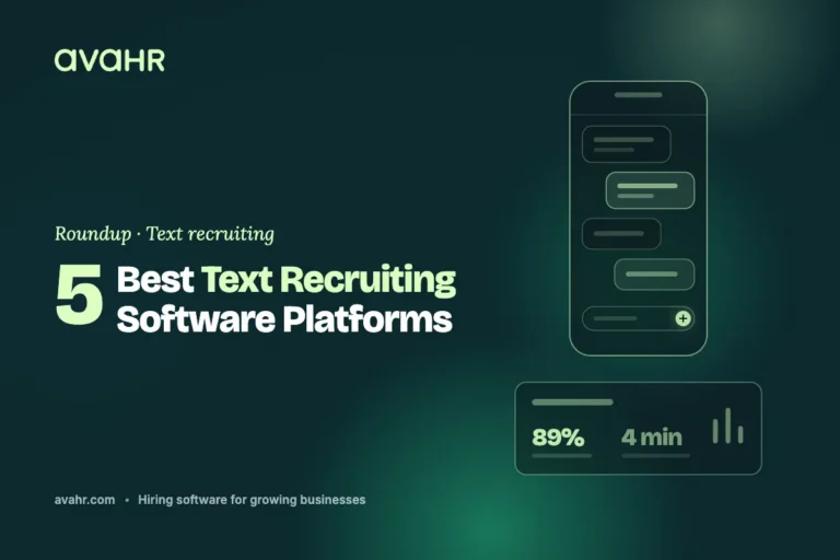5 Best Text Recruiting Software Platforms in 2026