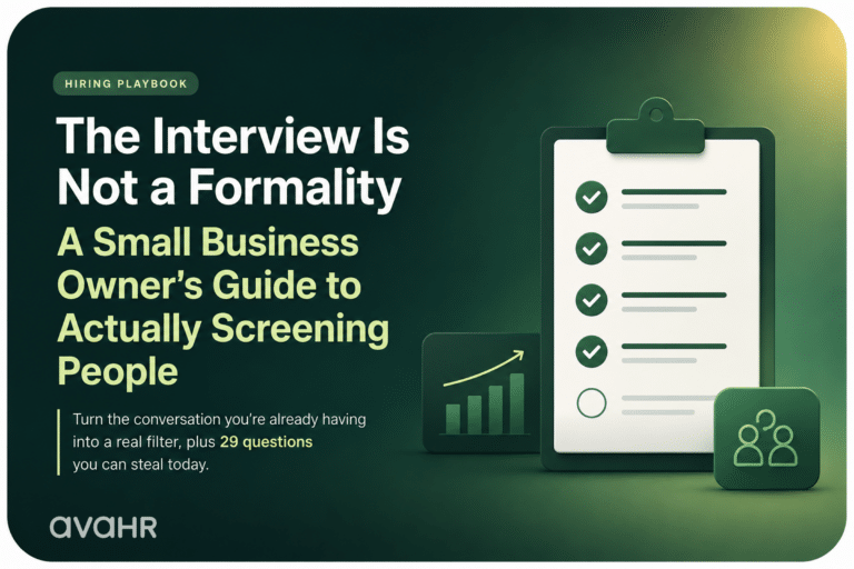 Small Business Interview Process: 29 Proven Interview Questions