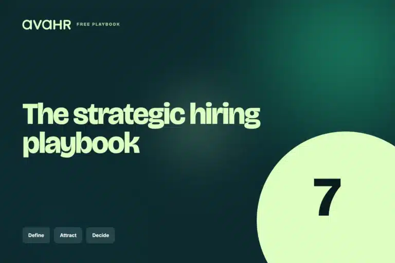 Strategic  7-Step Hiring Playbook™