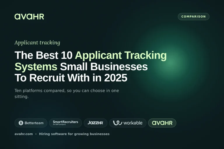 The Best 10 Applicant Tracking Systems Small Businesses To Recruit With in 2025