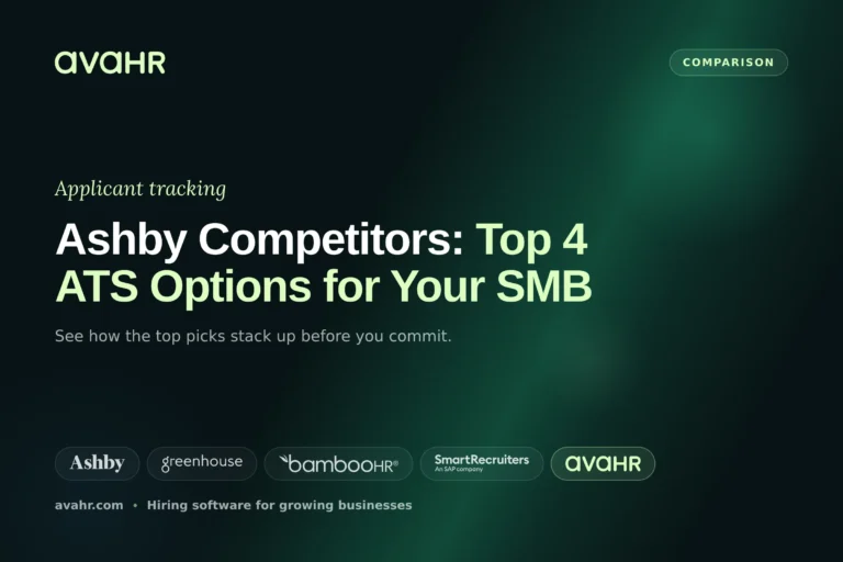 Ashby Competitors: Top 4 ATS Options for Your SMB
