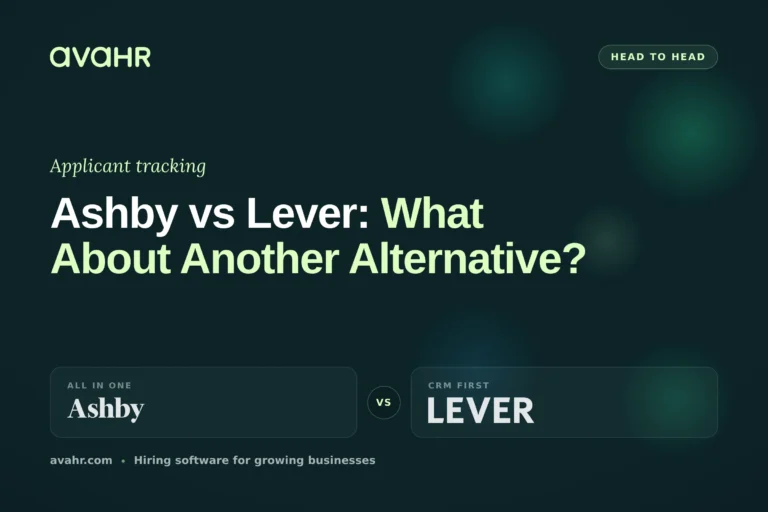Ashby vs Lever: What About Another Alternative?