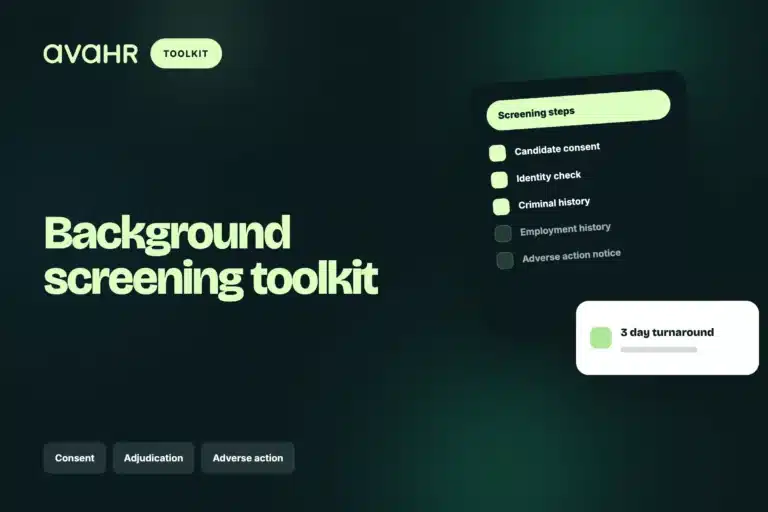 Background Screening Toolkit