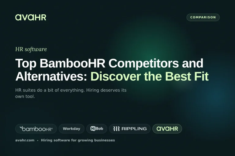 Top BambooHR Competitors and Alternatives: Discover the Best Fit