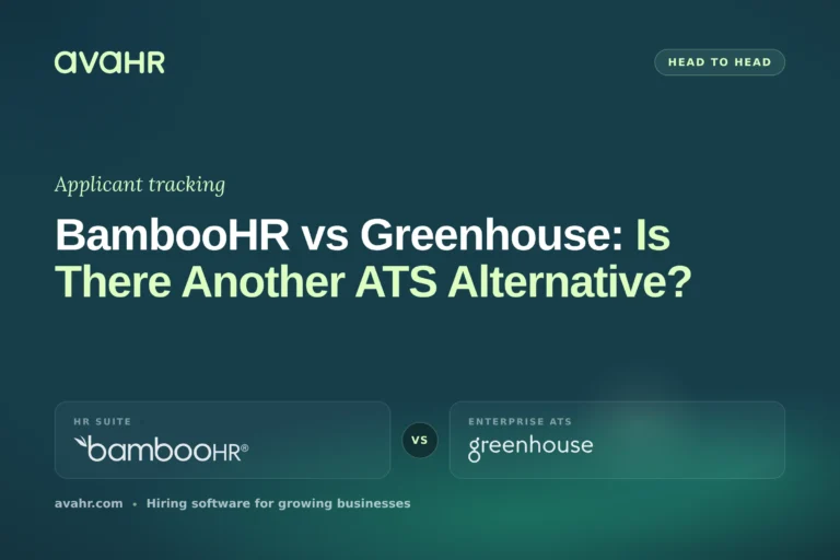 BambooHR vs Greenhouse: Is There Another ATS Alternative?