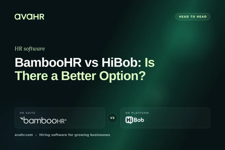 BambooHR vs HiBob: Is There a Better Option?