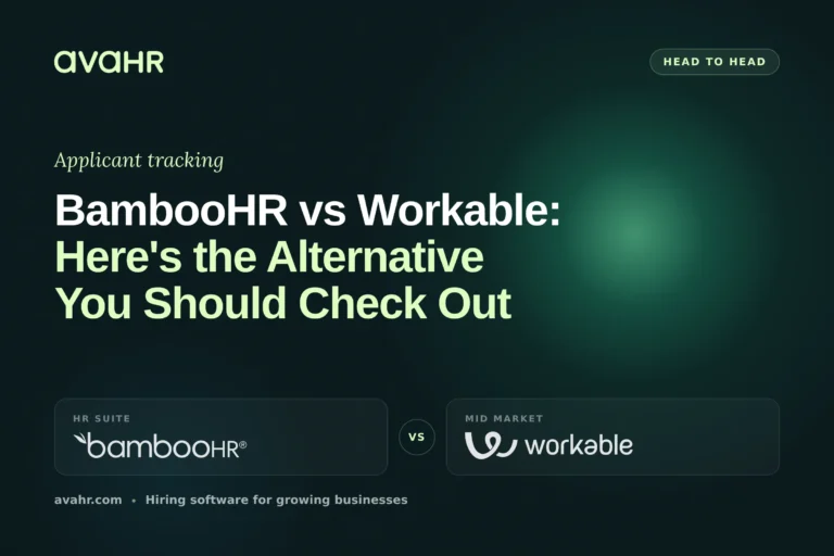 BambooHR vs Workable: Here’s the Alternative You Should Check Out