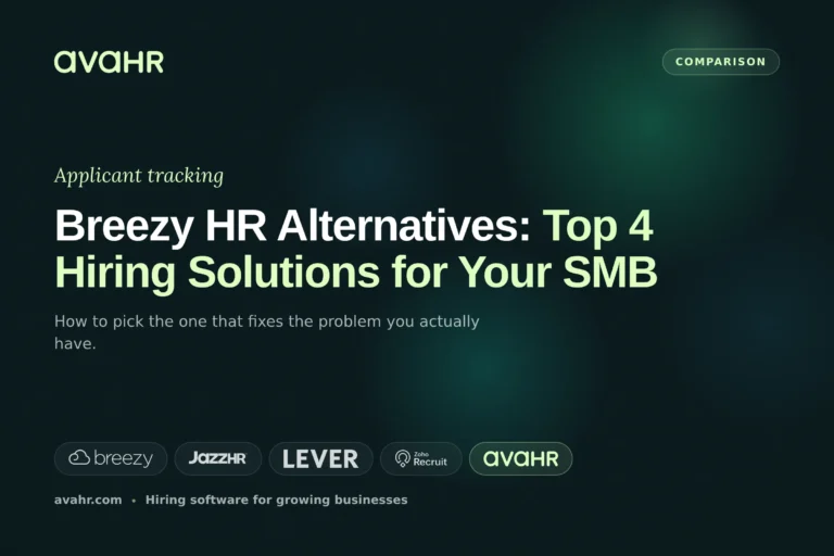 Breezy HR Alternatives: Top 4 Hiring Solutions for Your SMB