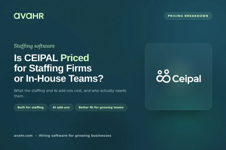 CEIPAL Pricing 2026: How much does CEIPAL cost?
