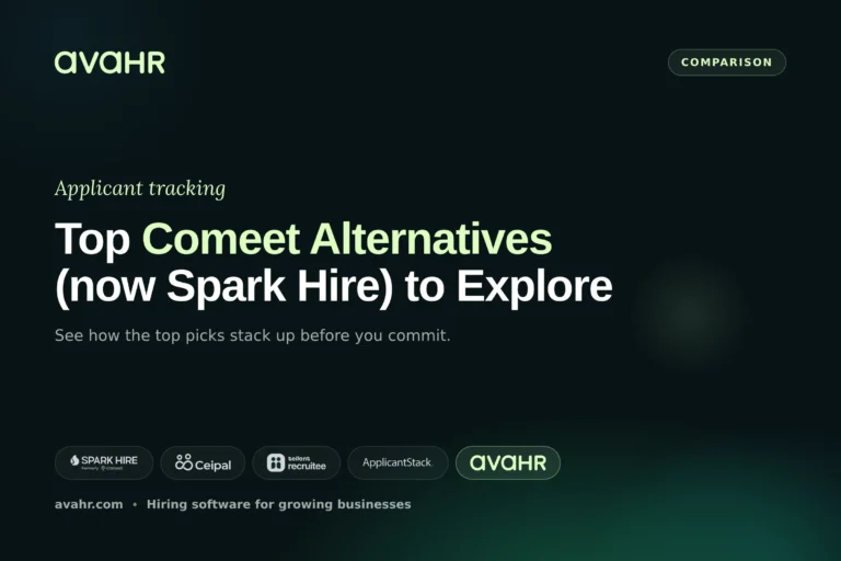 Top Comeet Alternatives (now Spark Hire) to Explore