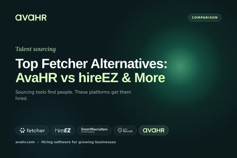 Top Fetcher Alternatives: AvaHR vs hireEZ & More