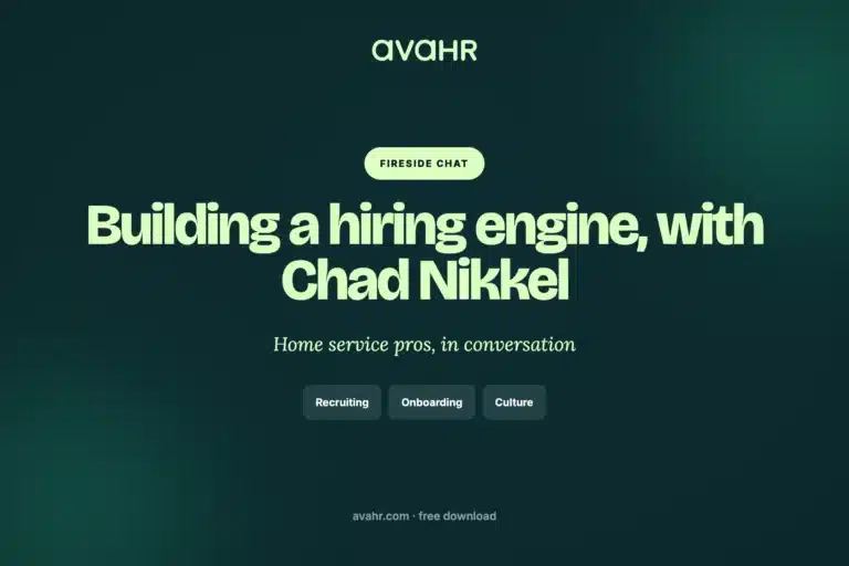 Fireside Chat For Home Service Pros With Chad Nikkel