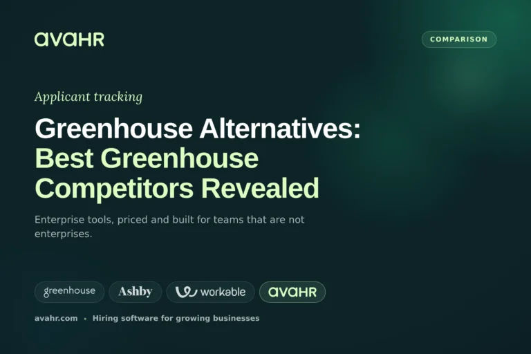 Greenhouse Alternatives: Best Greenhouse Competitors Revealed