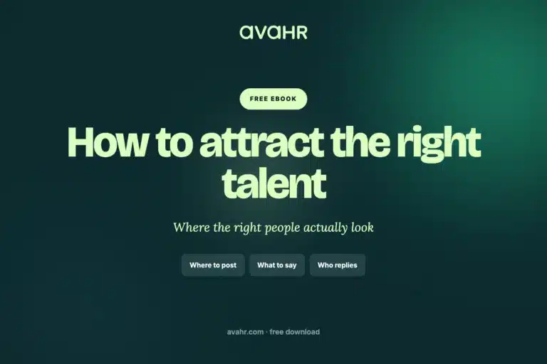 How To Attract The Right Talent