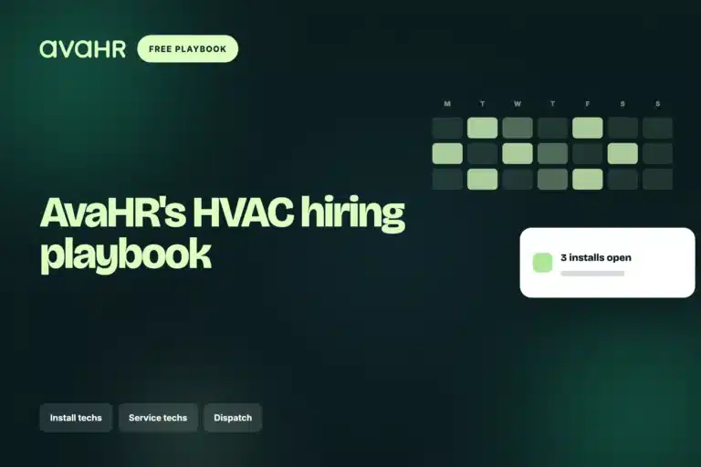 HVAC Hiring Playbook