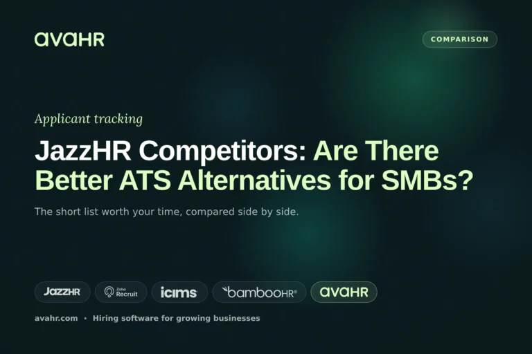 JazzHR Competitors: Are There Better ATS Alternatives for SMBs?