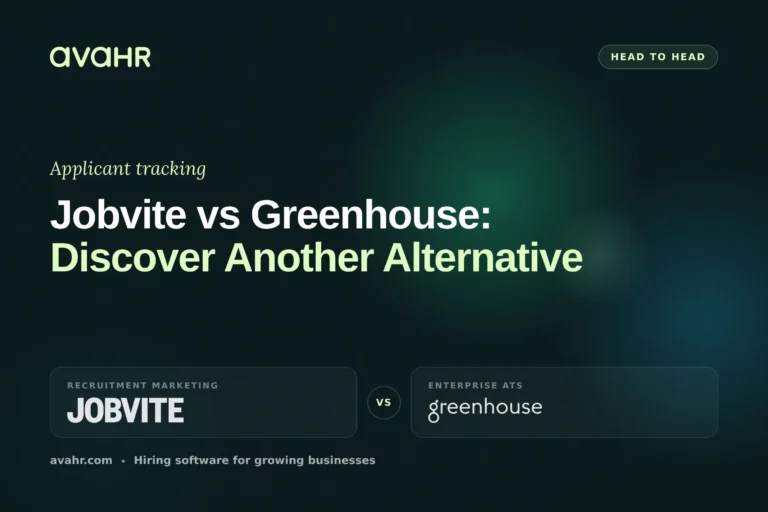 Jobvite vs Greenhouse: Discover Another Alternative
